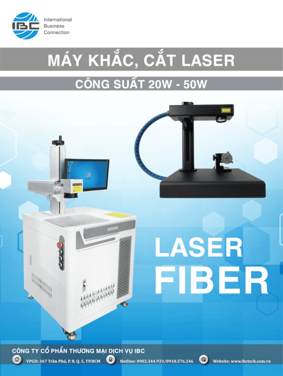 Máy khắc cắt laser - Công Ty Cổ Phần Thương Mại Dịch Vụ IBC